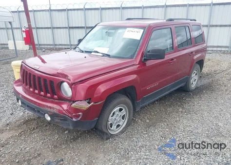 2017 Jeep Patriot Sport Fwd from USA, damaged, VIN 1C4NJPBA9HD115928